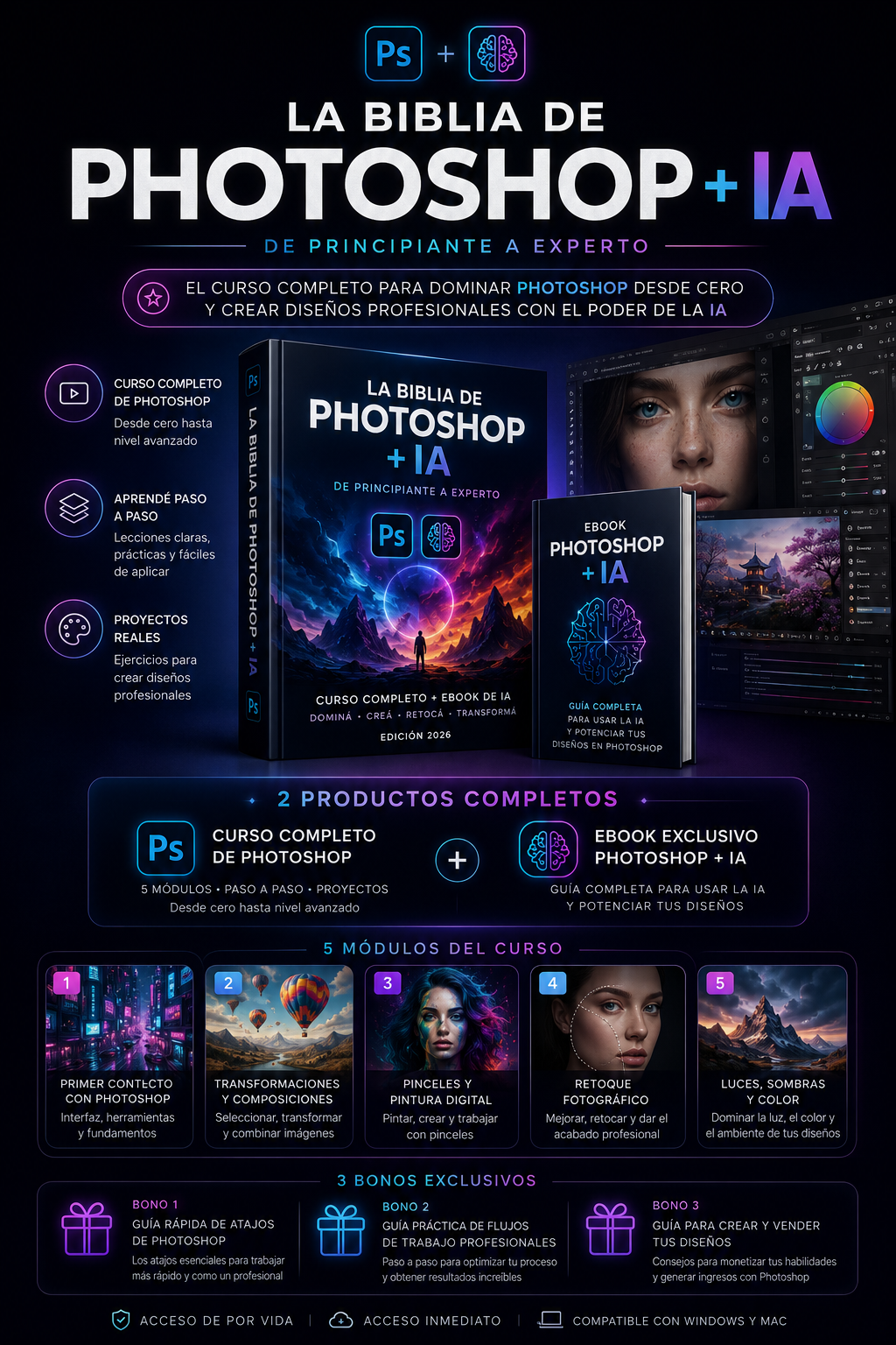 La Biblia de Photoshop + IA